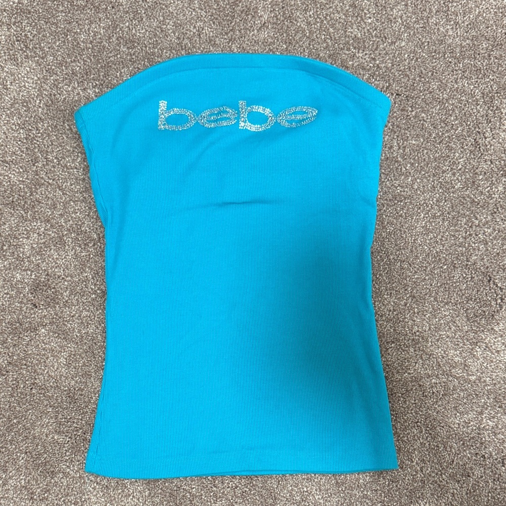 bebe Rhinestone Top